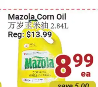 Oceans Fresh Food Market Mazola Corn Oil offer