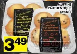 Supermarché PA MUFFINS L'AUTHENTIQUE offer