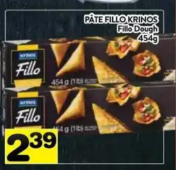 Supermarché PA Pate Fillo Krinos offer