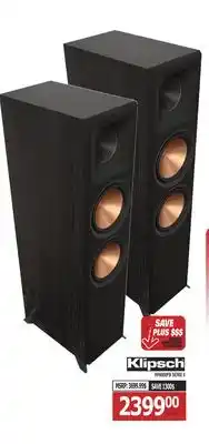 Centre Hi-Fi KLIPSCH SÉRIE II SPEAKERS offer