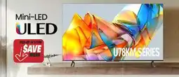 Centre Hi-Fi HISENSE MINI-LED ULED TV 4K QUANTUM DOT / GOOGLE TV 144HZ GAME MODE PRO 55 offer
