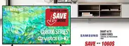 Centre Hi-Fi Samsung SMART 4K TV CU8000 SERIES offer