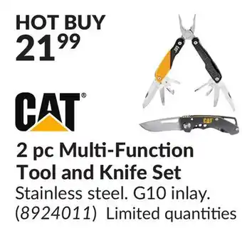 Princess Auto 2 pc Multi-Function Tool and Knife Set offer