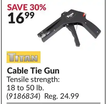 Princess Auto Cable Tie Gun offer