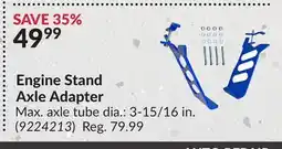 Princess Auto Engine Stand Axle Adapter offer