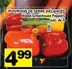 Supermarché PA Mixed Greenhouse Peppers offer