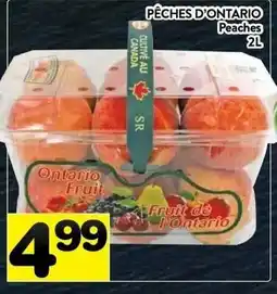 Supermarché PA Peaches offer