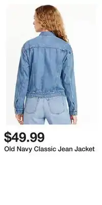 Old Navy Old Navy Classic Jean Jacket offer
