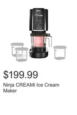 Costco Ninja CREAMi Ice Cream Maker offer