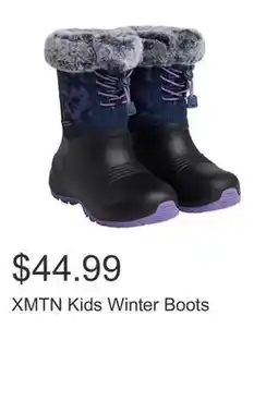 Costco XMTN Kids Winter Boots offer