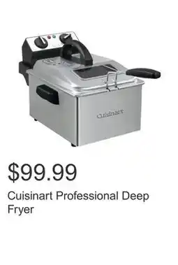 Costco Cuisinart Professional Deep Fryer offer