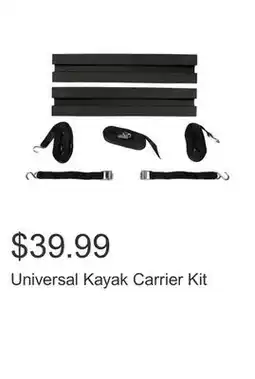 Costco Universal Kayak Carrier Kit offer