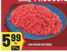 Marché Adonis LEAN GROUND BEEF HALAL offer