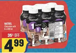 Marché Adonis NATREL Chocolate milk offer