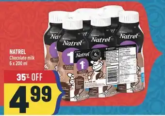 Marché Adonis NATREL Chocolate milk offer