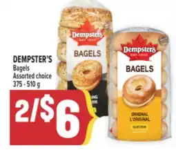 Marché Adonis DEMPSTER'S Bagels offer