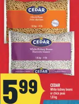 Marché Adonis CEDAR White kidney beans or chick peas offer