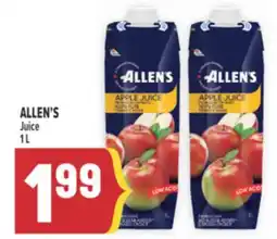Marché Adonis ALLEN'S Juice offer