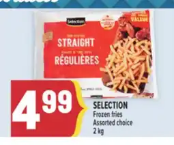 Marché Adonis SELECTION Frozen fries offer