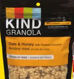 Giant Tiger Kind granola offer