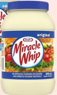 Giant Tiger Kraft Miracle Whip offer