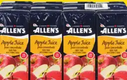 Giant Tiger Allen's juice boxes offer