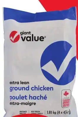 Giant Tiger Giant Value Lean Ground Chicken offer