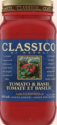 Giant Tiger Classico Pasta Sauce offer