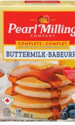 Giant Tiger Pearl Milling Company pancake mix offer