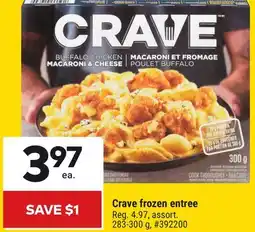 Giant Tiger Crave frozen entree offer