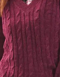 Giant Tiger V-neck sweater offer