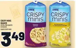 Metro CRISPY MINIS QUAKER | QUAKER CRISPY MINIS offer