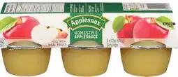 Giant Tiger Applesnax apple sauce offer