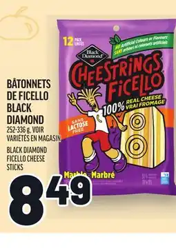 Metro BÂTONNETS DE FICELLO BLACK DIAMOND | BLACK DIAMOND FICELLO CHEESE STICKS offer