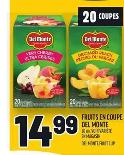Metro FRUITS EN COUPE DEL MONTE | DEL MONTE FRUIT CUP offer