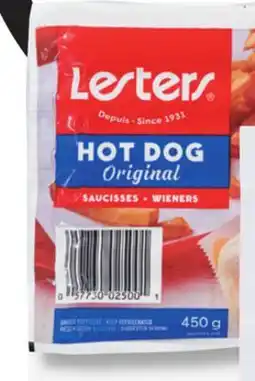 IGA LESTERS WIENERS offer