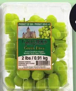 IGA GREEN GRAPES offer