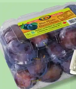 IGA BLUE PLUMS offer