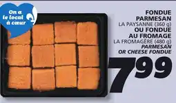 IGA LA PAYSANNE PARMESAN OR CHEESE FONDUE offer