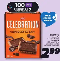 IGA LECLERC CÉLÉBRATION COOKIES offer