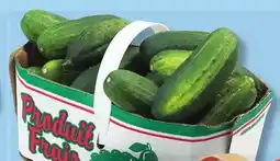 IGA SMALL CUCUMBERS offer
