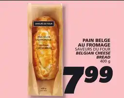 IGA SAVEURS DU FOUR BELGIAN CHEESE BREAD offer