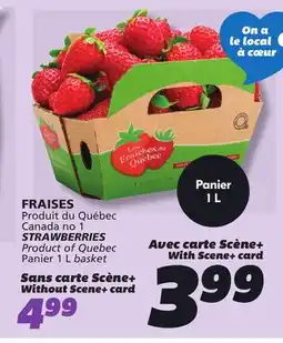 IGA STRAWBERRIES offer