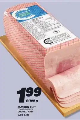 IGA COMPLIMENTS COOKED HAM offer