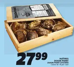 IGA DIXON POINT OYSTERS offer