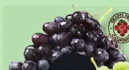 IGA SEEDLESS BLACK GRAPES offer