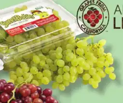 IGA SEEDLESS BABY THOMPSON GREEN GRAPES offer