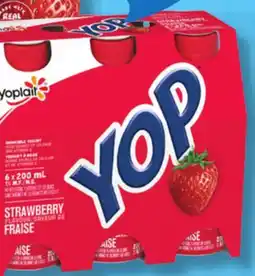 IGA YOPLAIT YOP DRINKING YOGURT offer