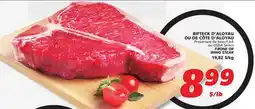 IGA T-BONE OR WING STEAK offer