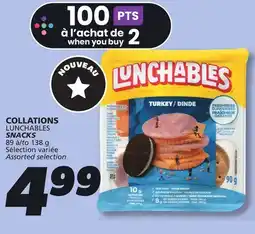 IGA LUNCHABLES SNACKS offer